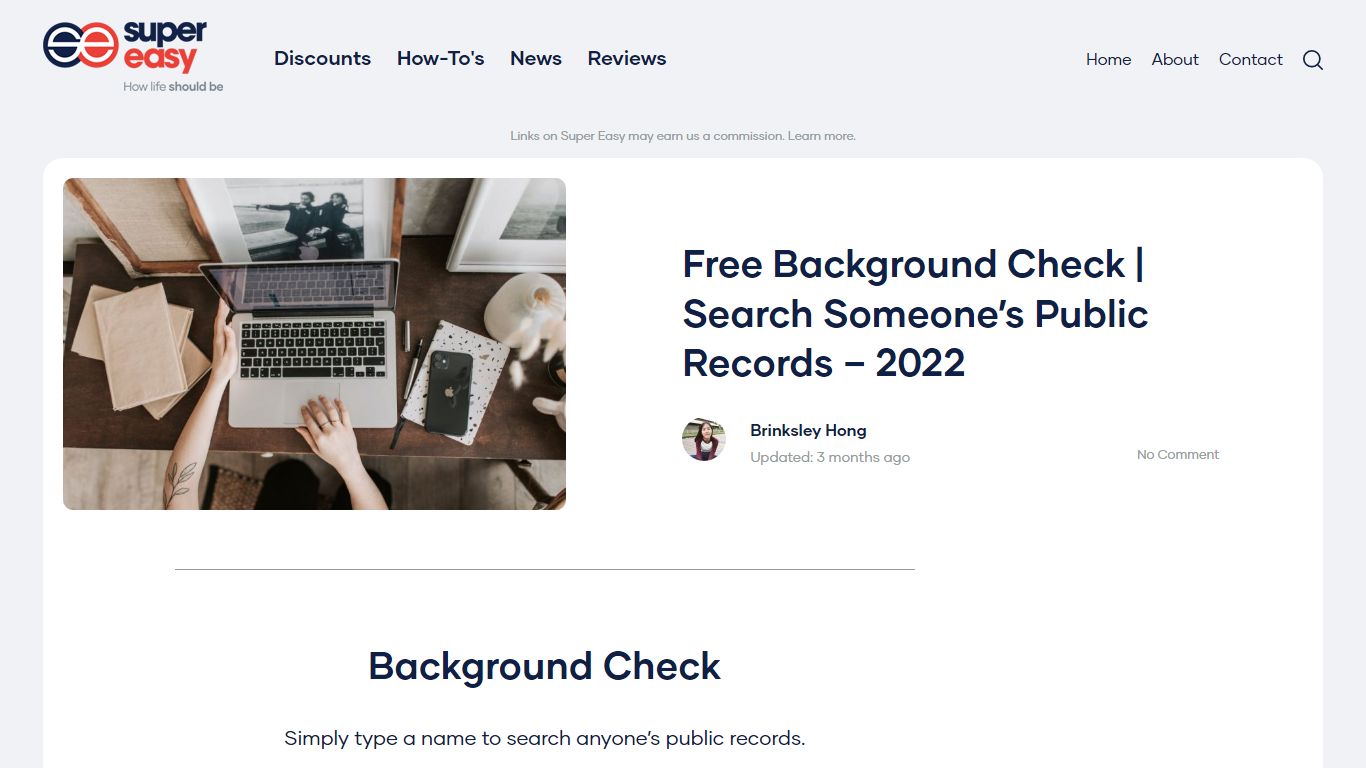 Free Background Check | Search Someone's Public Records - Super Easy